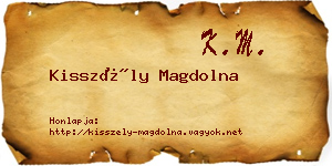 Kisszély Magdolna névjegykártya